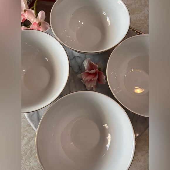 Set of 4 Vintage Jingdezhen Porcelain Bowls 5.5” -Lucky Boys \